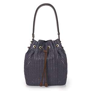 Eric Javits Luxury Fashion Designer Women's Handbag - Ami - Midnight Best Deal in US